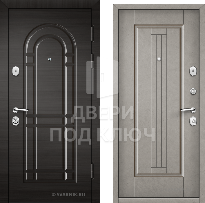 Входная дверь под ключ в коттедж ДПК-5064